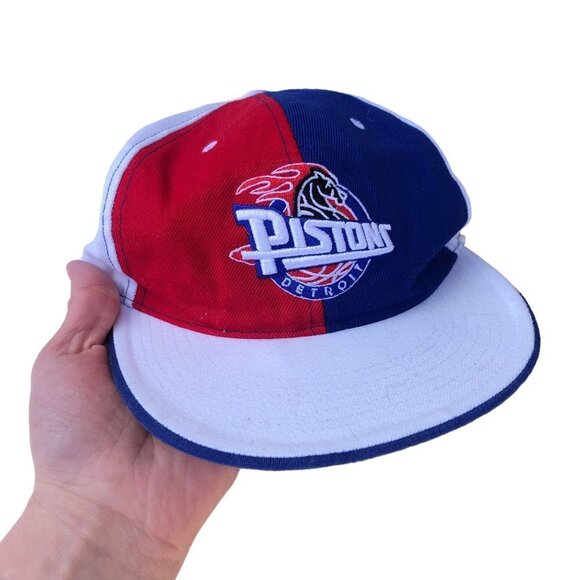 VINTAGE 1998 Detroit Pistons Hat New Era NBA Cap - Picture 4 of 8